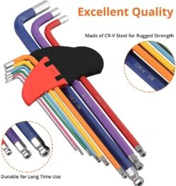 Inbussleutelset 9-delig - Inbus Key Set - 9-delige L-vormige Inbussleutelset -WerkPro Verkoopwinkel 1136x1200 4