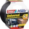 Tesa Extra Power Universal - Duct Tape - 10 M X 50 Mm - Zwart