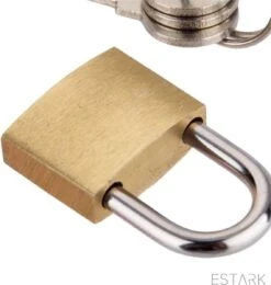 ESTARK® Hangslot 3 Stuks - Kofferslot - 3 STUKS - Sloten - Sleutelslot - Hangsloten - Slot Met Sleutel - Kofferslot - Cijferslot - Reisslot - Slot - Hangslot Koffer - Slot Voor Koffer - Slot Bagage - Bagageslot - Koffer Slotje - Hangslot -WerkPro Verkoopwinkel 1138x1200 9