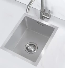 LOMAZOO Spoelbak Keuken – Wasbak Keuken – Gootsteen RVS 34 Cm [POLARIS] -WerkPro Verkoopwinkel 1145x1200 5