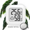 Temperatuur- En Luchtvochtigheidsmeter - Inclusief Batterij, Houder én Sticker - Digitale Hygrometer, Thermometer, Temperatuurmeter Voor Binnen, Digitaal Weerstation - Luchtvochtigheid Voor Planten Digitaal Meten -WerkPro Verkoopwinkel 1146x1200 4