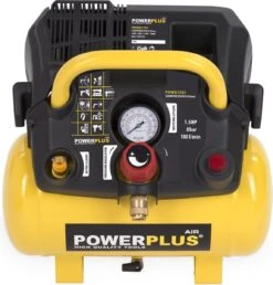Powerplus POWX1721 Compressor - Luchtcompressor - 1100W - 8 Bar - Olievrij - 6L Tankinhoud -WerkPro Verkoopwinkel 1148x1200 1