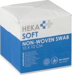 Soft Non-woven Kompres 10 X 10 Cm Niet Steriel - 4 Lagen 100ST