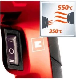 Einhell Verfafbrander TH-HA 2000/1 (2.000 W - 2 Temperatuurinstellingen 350°/550° - 2 Vermogensinstellingen - Oververhittingsbeveiliging - Incl. Accessoires) -WerkPro Verkoopwinkel 1154x1200 1