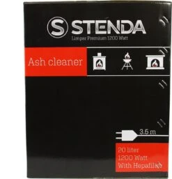 Stenda Aszuiger - Limpar Premium 1200 Watt - Incl. Accessoires - Incl. Blaasfunctie En Vervangbaar Hepa Filter - Mat Zwart - BBQ - Open Haard - Pelletkachel - 3,5 Mtr Kabel -WerkPro Verkoopwinkel 1154x1200 6