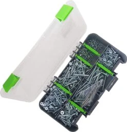 STANDERS - Set Van 500 Schroeven - Staal - Pozidriv - Verzonken - Ø3xL12/Ø3xL16/Ø4xL20/Ø4xL30/Ø4xL40/Ø5xL30/Ø5xL50mm -WerkPro Verkoopwinkel 1155x1200 12