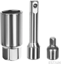 ESTARK® Professionele XL 40-Delige Dopsleutel Set - Met Momentsleutel Ratel & Verlengstuk - Doppenset Doppendoos Torx/Inbus/Hex/Kruiskop/Philips Bit Doppen Set - Ratelset - Met Snelwisselsysteem - 1/4" & 1/2" Inch Doppenset -WerkPro Verkoopwinkel 1158x1200 10