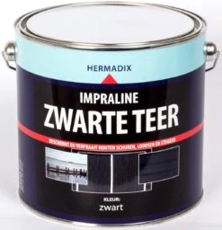 Hermadix Impraline Zwarte Teer - 2,5 Liter