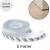 Tochtstrips Voor Deuren En Raam Zelfklevend - 5 Meter X 2,5 Cm - Transparant – Tochtstrip Voor Deur - Tochtband - Sealing Strip – Tocht Strip – Tochtstopper -WerkPro Verkoopwinkel 1162x1200 16