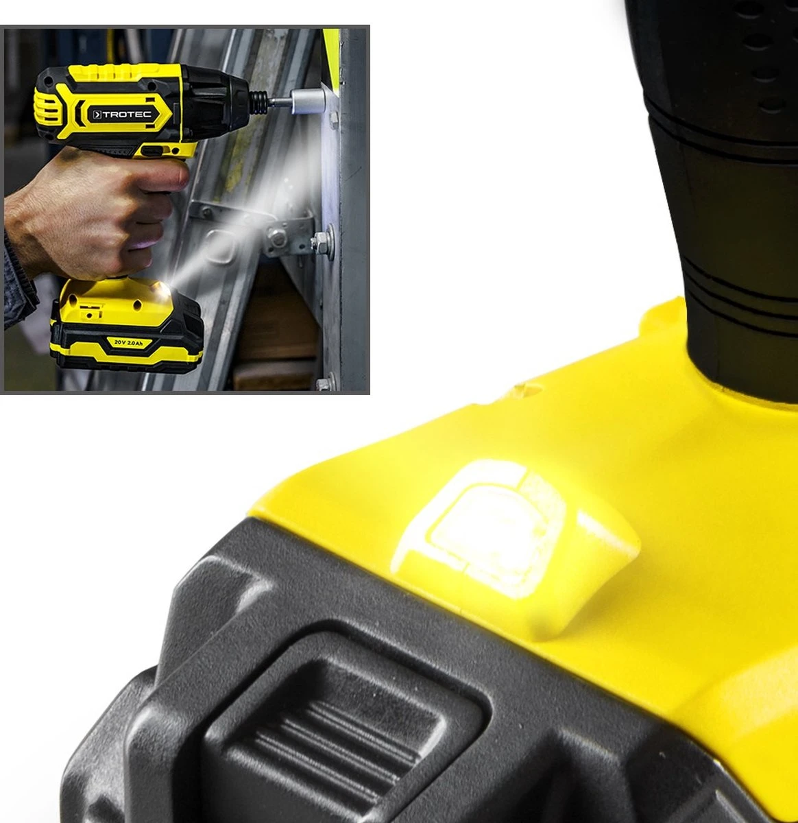 TROTEC Accu Slagschroevendraaier PIDS 10‑20V 16 TROTEC Accu Slagschroevendraaier PIDS 10‑20V - Afbeelding 14