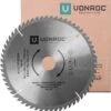 VONROC Zaagblad – Ø216MM – 60 Tanden – Voor Hout – Geschikt Voor Afkortzagen & Tafelzagen -WerkPro Verkoopwinkel 1167x1200 9