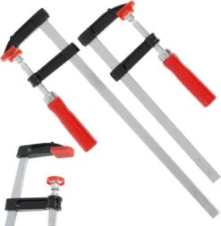 Merkloos GoldTools Schroef-lijmklem - 2 Stuks - Lijmklem - Lijmtang - F-spanklem Lijmklem - F-klem - Rood - 50x300mm -WerkPro Verkoopwinkel 1171x1200 10