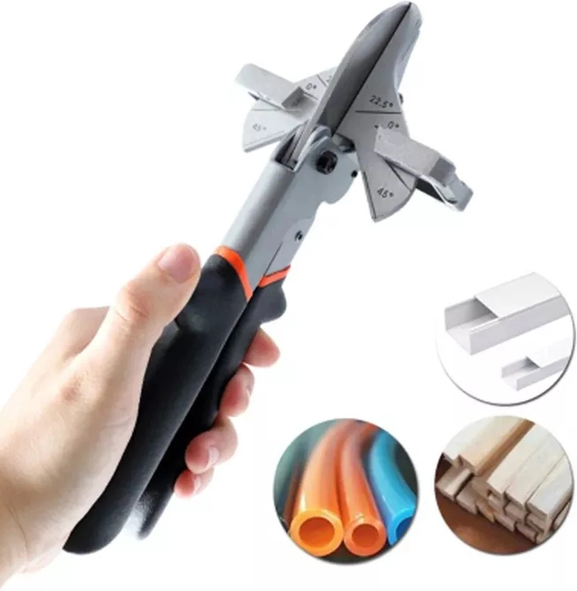 Plintenschaar - Laminaatschaar - Verstekschaar - Plintentang - Plinten - Laminaat Knipper - Kniptang - Skirting Scissors 6 Plintenschaar - Laminaatschaar - Verstekschaar - Plintentang - Plinten - Laminaat Knipper - Kniptang - Skirting Scissors - Afbeelding 4