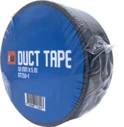 DULA Duct Tape - Zwart - 50mm X 50m - 1 Rol Duckttape -WerkPro Verkoopwinkel 1172x1200 22