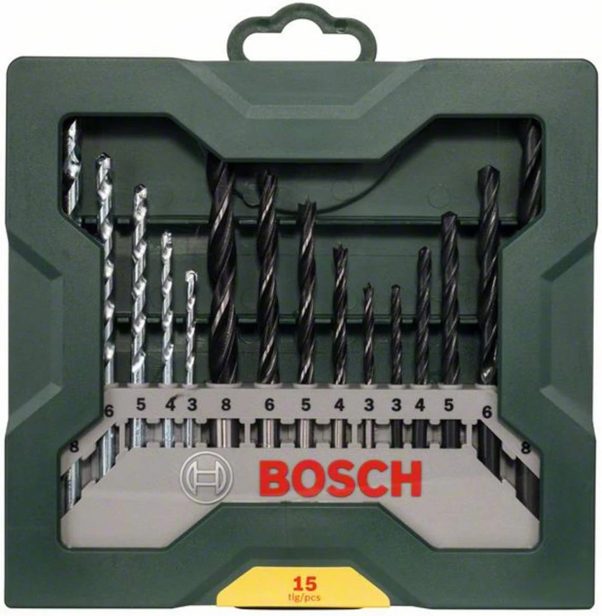 Bosch X-Line Boorset - 15-delig - Hout, Metaal En Steen 4 Bosch X-Line Boorset - 15-delig - Hout, Metaal En Steen - Afbeelding 2