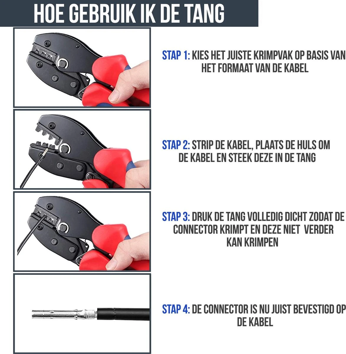 MC4 Connector Krimptang | Zonnepanelen - Solar Panel - Solar Kabel | 2.5-4-6mm2 7 MC4 Connector Krimptang | Zonnepanelen - Solar Panel - Solar Kabel | 2.5-4-6mm2 - Afbeelding 5