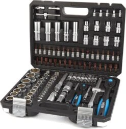 108 Delige Professionele Doppenset Met Premium Ratels