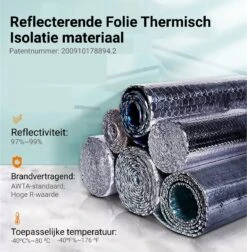 Merkloos Radiatorfolie 5 Meter Incl 6 Magneten - Radiator Folie - Radiatorfolie Met Magneten - Radiatorfolie Met Magneet - 500x50cm -WerkPro Verkoopwinkel 1175x1200 19