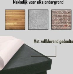 Zelfklevende Geluidsisolatie Pyramide | Akoestische Panelen | Isolatieplaten | Geluidsisolatie | Zelfklevende Wandpanelen | Studioschuim | Geluidsdemper | 30 X 30 X 5 Cm | 0,53m2 | 6 Stuks - Zwart -WerkPro Verkoopwinkel 1182x1200 24