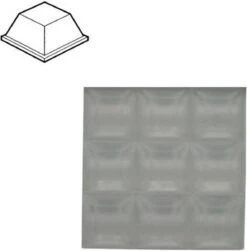 Benson Siliconendruppels - Stootdoppen - 20 X 20 Mm - 9 Stuks