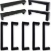 Handgreep / Keukengreep Zwart 128 Mm 10 Stuks - Strak - Handgrepen Voor Deurtjes - Deurgreep - Meubelgreep - Handgreep Zwart - Keukengreep - Greep Zwart - Meubelbeslag - Handgrepen Kast - Meubelgrepen - Handgrepen Voor Deurtjes - Inclusief Schroeven -WerkPro Verkoopwinkel 1184x1200 13