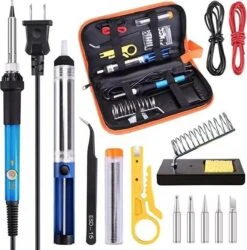 Dekko Tools Soldeerbout Station - Soldeerset 14-delig - Verwisselbare Opzetstukken - Houtbrander - Regelbaar 200-450°C- 60W -WerkPro Verkoopwinkel 1185x1200 4