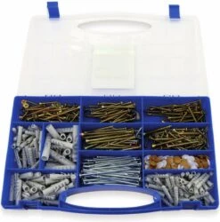 Set Schroeven, Pluggen En Spijkers - 560-delig - Gegalvaniseerd - In Opbergkoffer 8 Set Schroeven, Pluggen En Spijkers - 560-delig - Gegalvaniseerd - In Opbergkoffer -WerkPro Verkoopwinkel 1187x1200 9