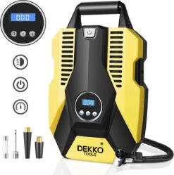 Compressor Bandenpomp 12V Elektrisch - 10,3 Bar – 35L Min Voor Auto, Fiets, Luchtbed, Zwembaden En Kamperen 9 Compressor Bandenpomp 12V Elektrisch - 10,3 Bar – 35L Min Voor Auto, Fiets, Luchtbed, Zwembaden En Kamperen -WerkPro Verkoopwinkel 1189x1200 3