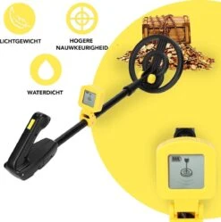 MADINE Metaaldetector - Voor Kinderen - Kwalitatief - Verstelbare Hoogte - Incl. Schep En Hark -WerkPro Verkoopwinkel 1191x1200 16