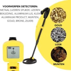 MADINE Metaaldetector - Voor Kinderen - Kwalitatief - Verstelbare Hoogte - Incl. Schep En Hark -WerkPro Verkoopwinkel 1192x1200 12