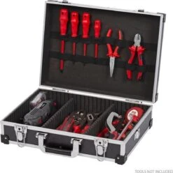 Kreator KRT640101B Gereedschapskoffer - 420 X 300 X 125 Mm - Zwart - (geleverd Zonder Gereedschap) -WerkPro Verkoopwinkel 1194x1200 23