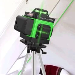 Uacah® Zelfnivellerend Kruislijnlaser - 4D Bouwlaser - Professionele Set - 50m - 360° Graden Roterende Laser - 16 Lijnen - Lijnlaser - Laser Waterpas - Met Statief En Draagtas -WerkPro Verkoopwinkel 1194x1200 24