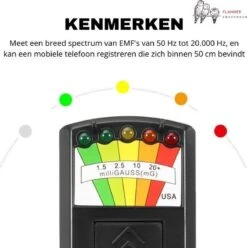 Merkloos K2 Meter Ghost En Spirit Box - EMF Meter - EMF Detector - K2 EMF - Zwart -WerkPro Verkoopwinkel 1194x1200 25