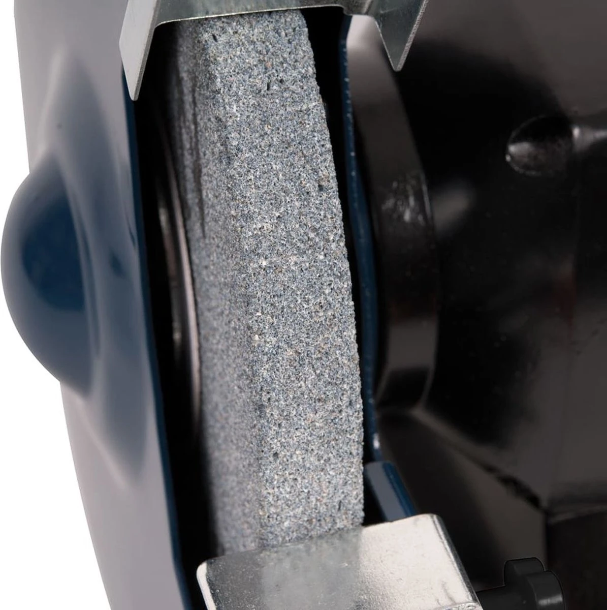 FERM Tafelslijpmachine - 150W - Stofdichte Schakelaar - Vonkvangers - Incl. 2 Slijpschijven Voor Fijn- Als Grof Slijpen 12 FERM Tafelslijpmachine - 150W - Stofdichte Schakelaar - Vonkvangers - Incl. 2 Slijpschijven Voor Fijn- Als Grof Slijpen - Afbeelding 10