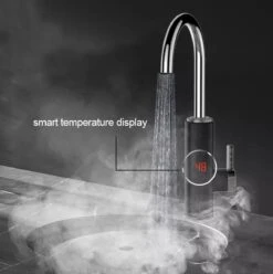 Luxe Elektrische Warmwater Kraan Boiler Verwarmd Tot 60°C - LCD Digitaal - 3300W - Keukenkraan - Badkamerkraan -WerkPro Verkoopwinkel 1196x1200 19