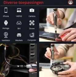 Brute Strength - 138 Delige Precisie Schroevendraaierset Magnetisch - Universeel - Magnetisch - Gereedschapset- Schroevendraaiers - Bitset Met Torx - Cadeau Voor Man -WerkPro Verkoopwinkel 1196x1200 28