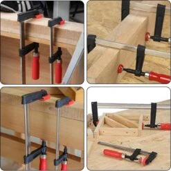 Merkloos GoldTools Schroef-lijmklem - 2 Stuks - Lijmklem - Lijmtang - F-spanklem Lijmklem - F-klem - Rood - 50x300mm -WerkPro Verkoopwinkel 1197x1200 33