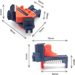 Merkloos Hoekklemmen 4 Stuks - Hoekklem Set - 90 Graden - Voor Hout -WerkPro Verkoopwinkel 1198x1200 47