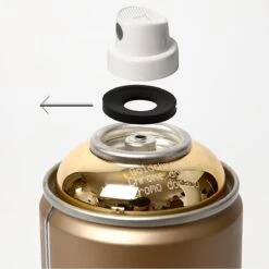 Montana GOLD M3000 Goldchrome / Spuitbus 400ml -WerkPro Verkoopwinkel 1198x1200 58