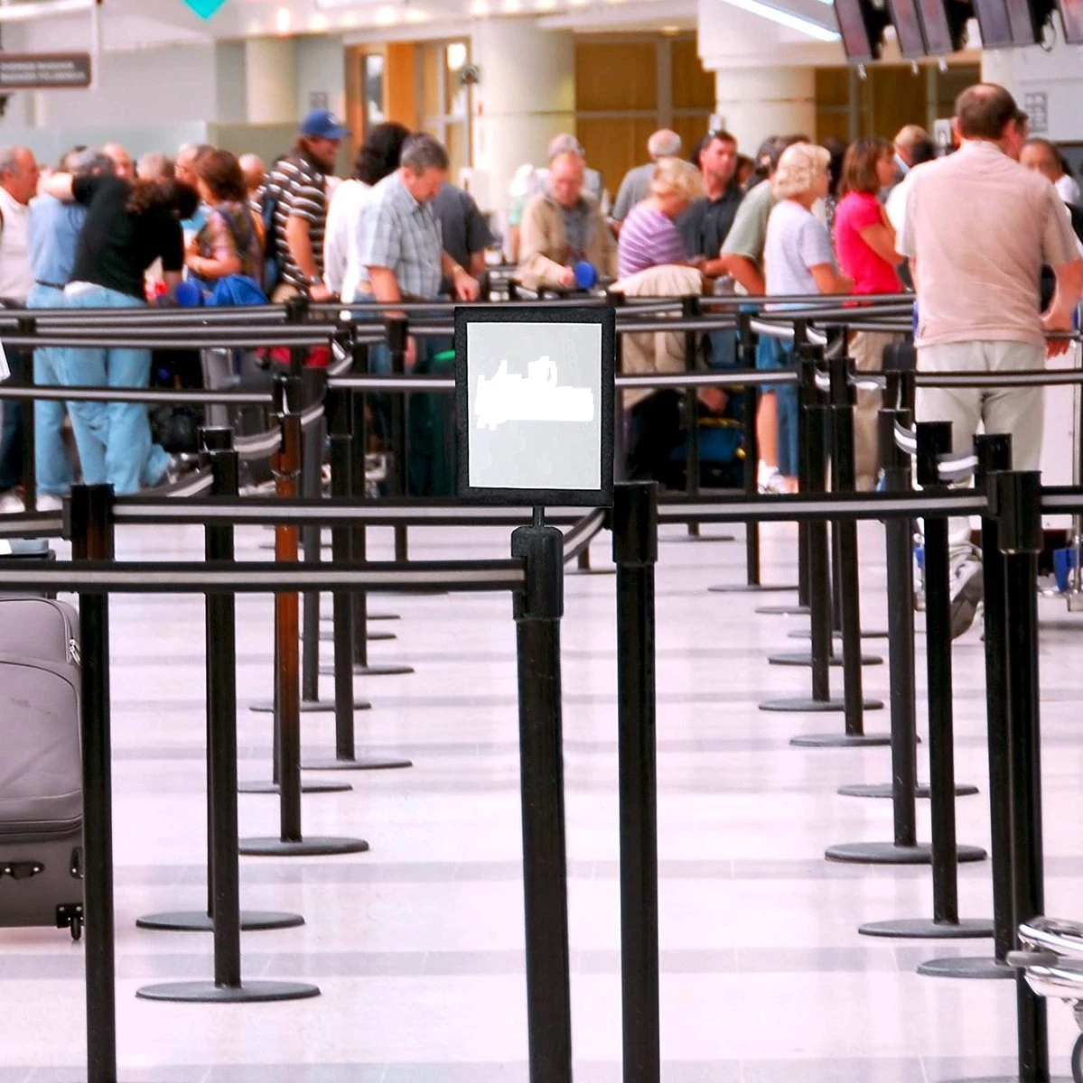 Afzetpaal In Matzwart RVS Met Zwarte Nylon Riem Van 230 Cm. Afzetpaal Van Hoge Kwaliteit 4 Afzetpaal In Matzwart RVS Met Zwarte Nylon Riem Van 230 Cm. Afzetpaal Van Hoge Kwaliteit - Afbeelding 2