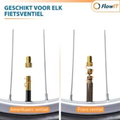 FlowIT Draagbare Compressor Bandenpomp - Elektrische Fietspomp - Luchtcompressor Oplaadbaar - Fiets Tot Auto -WerkPro Verkoopwinkel 1199x1200 9