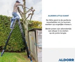 ALDORR Professional - Multiladder Uitschuifbare Vouwladder 4x4 - 4,00 Meter -WerkPro Verkoopwinkel 1200x1000 42