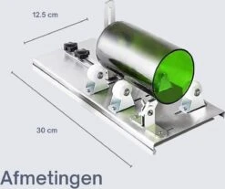 Professionele Flessnijder – 20 Delig - Flessensnijder – Glassnijder – Ronde Fles Snijder – Wijn Flessnijder - 5 Verstelbare Wielen -WerkPro Verkoopwinkel 1200x1004 4