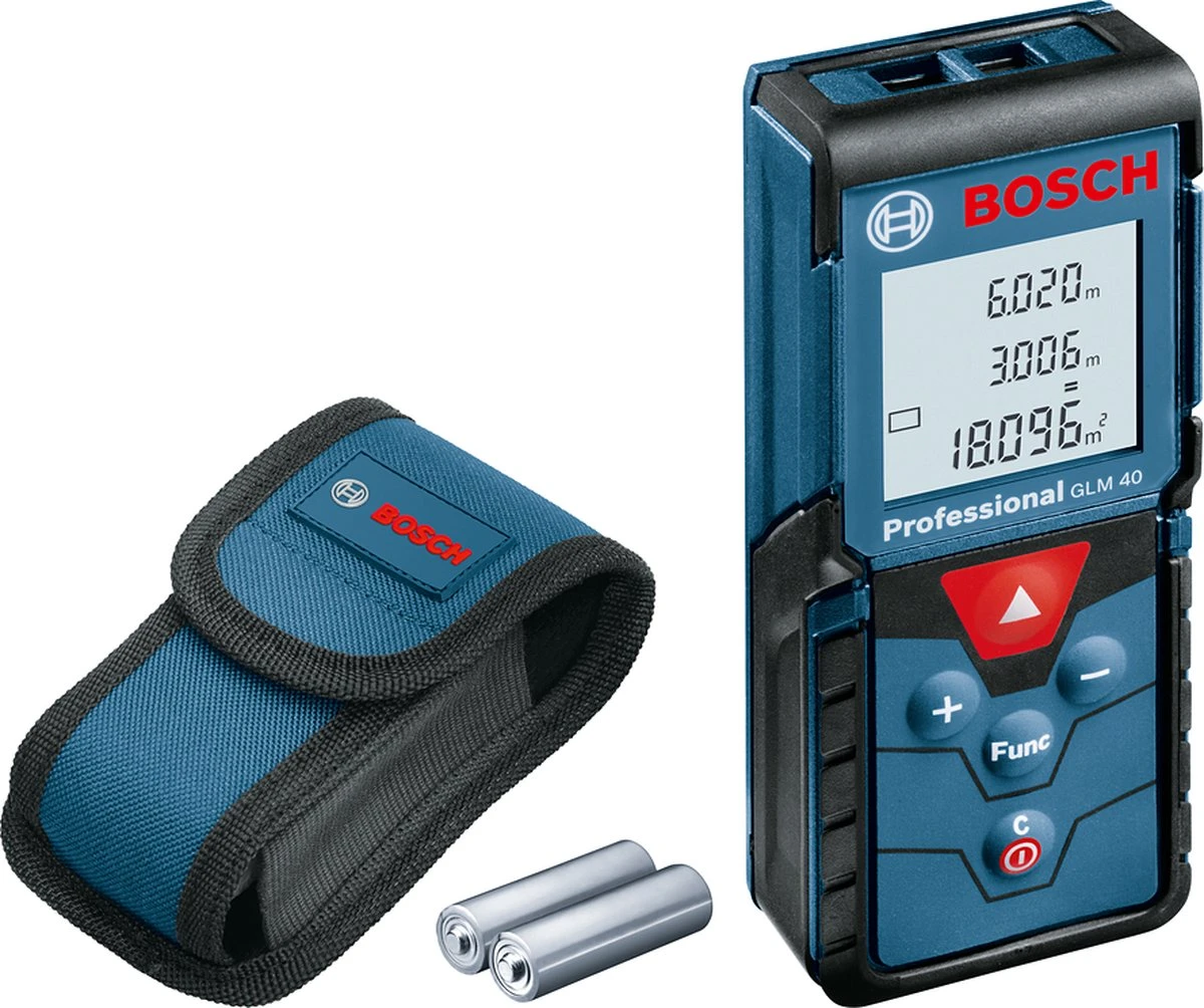 Bosch Professional GLM 40 Afstandmeter - Tot 40 Meter 9 Bosch Professional GLM 40 Afstandmeter - Tot 40 Meter - Afbeelding 7