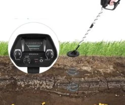 ODISUS Metaal Detector Voor Goud, Munten, Sierraden, ... - Metaaldetector Voor Kinderen & Volwassenen - 20 Cm Detectie Diepte - 78 Tot 103 Cm Lang - Inclusief Koptelefoon & Schep & 2x Batterijen & Pintpointer -WerkPro Verkoopwinkel 1200x1005 5