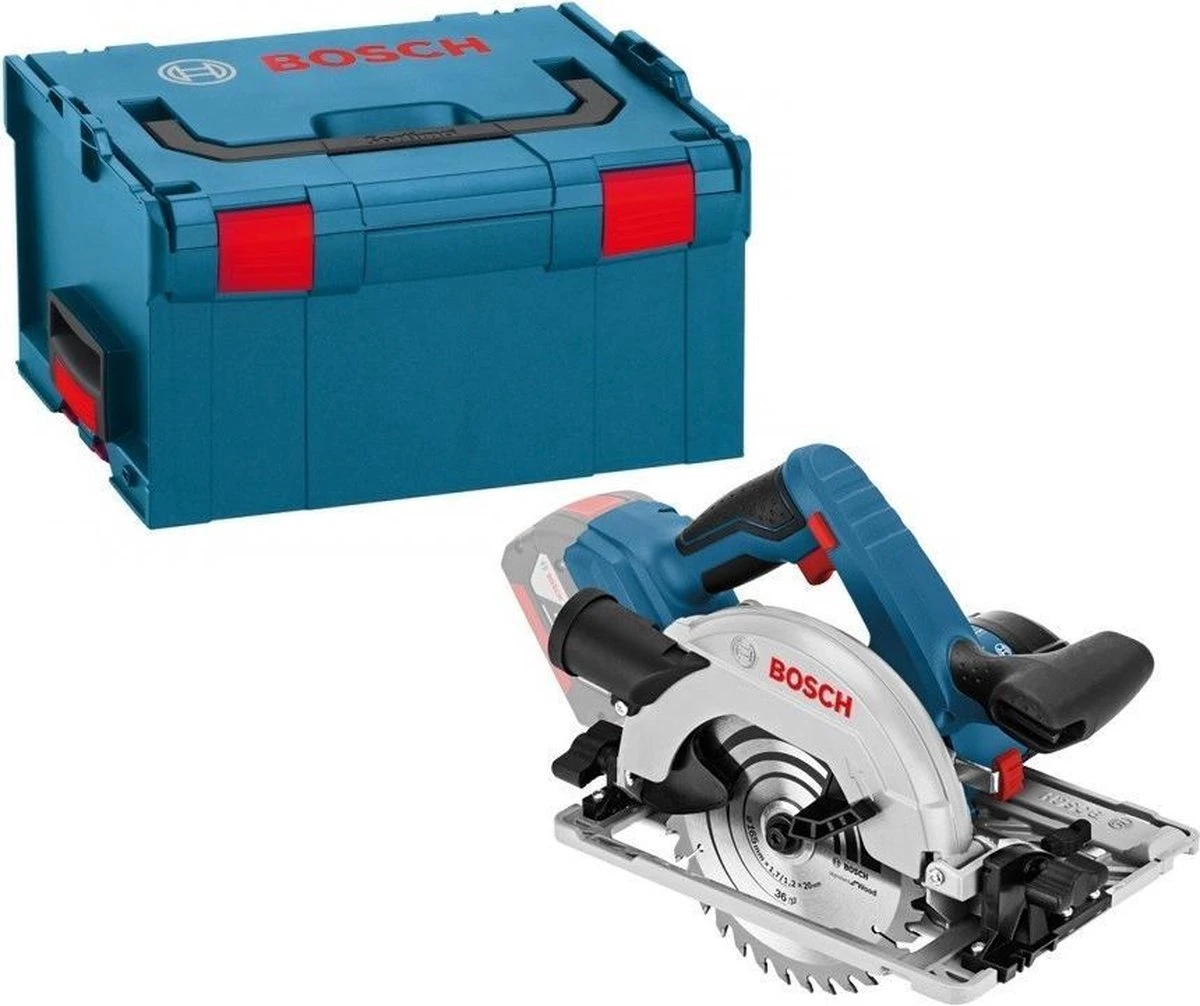 Bosch Professional GKS 18V-57 G Cirkelzaag - Zonder 18 V Accu En Lader - In L-Boxx 4 Bosch Professional GKS 18V-57 G Cirkelzaag - Zonder 18 V Accu En Lader - In L-Boxx - Afbeelding 2