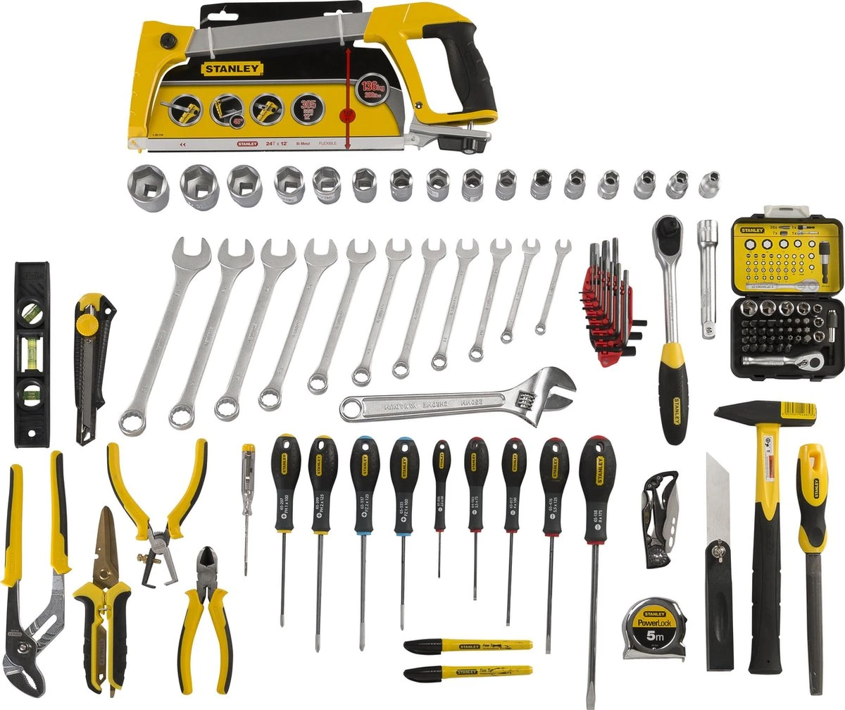 STANLEY FATMAX FMST1-75530 Gevulde Techniekers Gereedschapskoffer 100-delig 11 STANLEY FATMAX FMST1-75530 Gevulde Techniekers Gereedschapskoffer 100-delig - Afbeelding 9