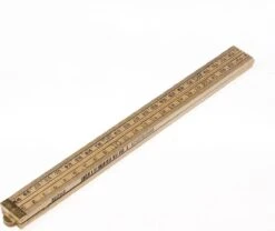 IRONSIDE Duimstok Hout - 4-delig - Ramin - 1 M