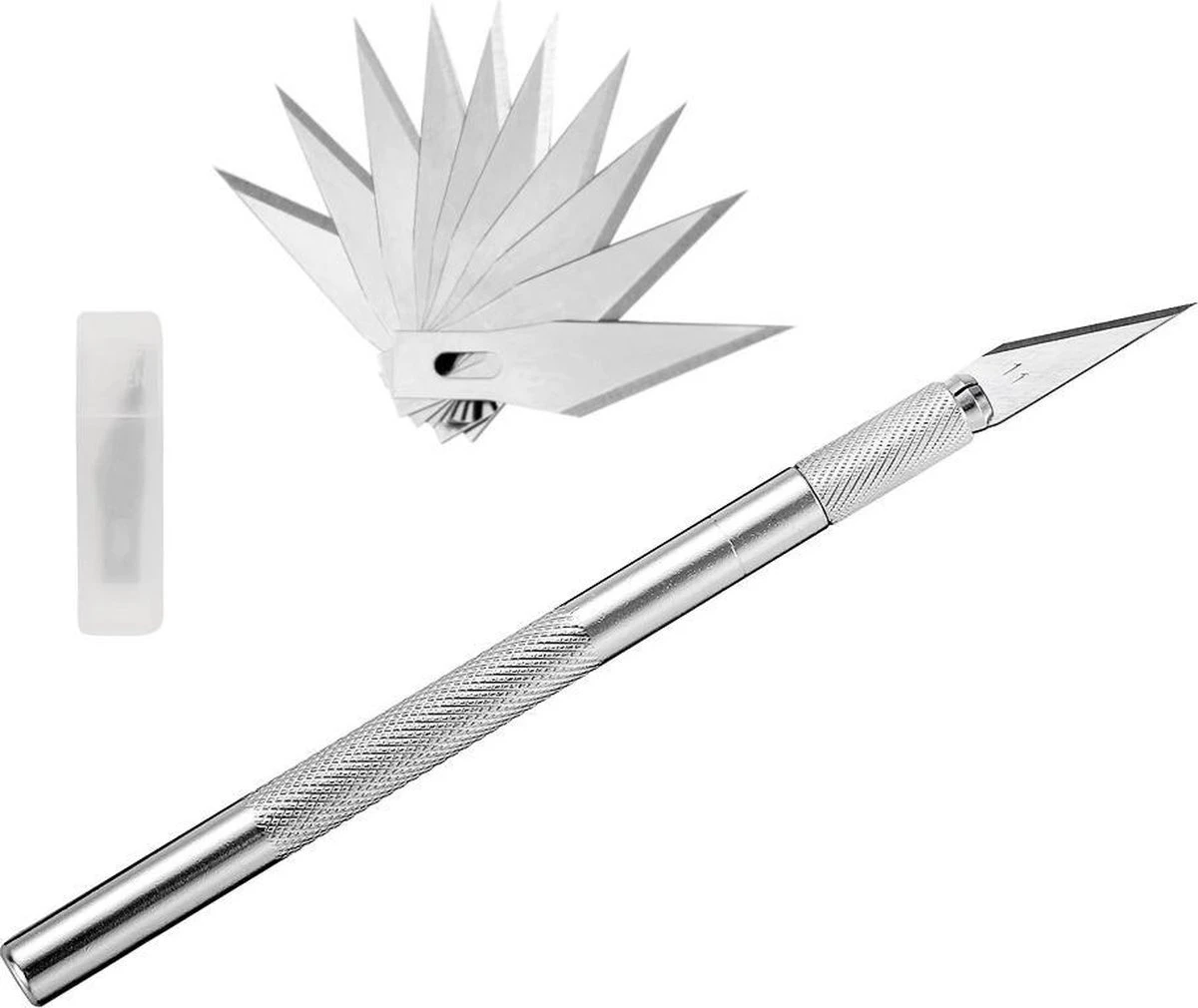 Premium 9-Delige Scalpel Mes Set - Scalpelmes Hobbymes - Hobby Precisie Scalpelmesjes - Scalpelhouder Met Reserve Precisie Messen Precisiemes - - Hobbymesjes Set 3 Premium 9-Delige Scalpel Mes Set - Scalpelmes Hobbymes - Hobby Precisie Scalpelmesjes - Scalpelhouder Met Reserve Precisie Messen Precisiemes - - Hobbymesjes Set