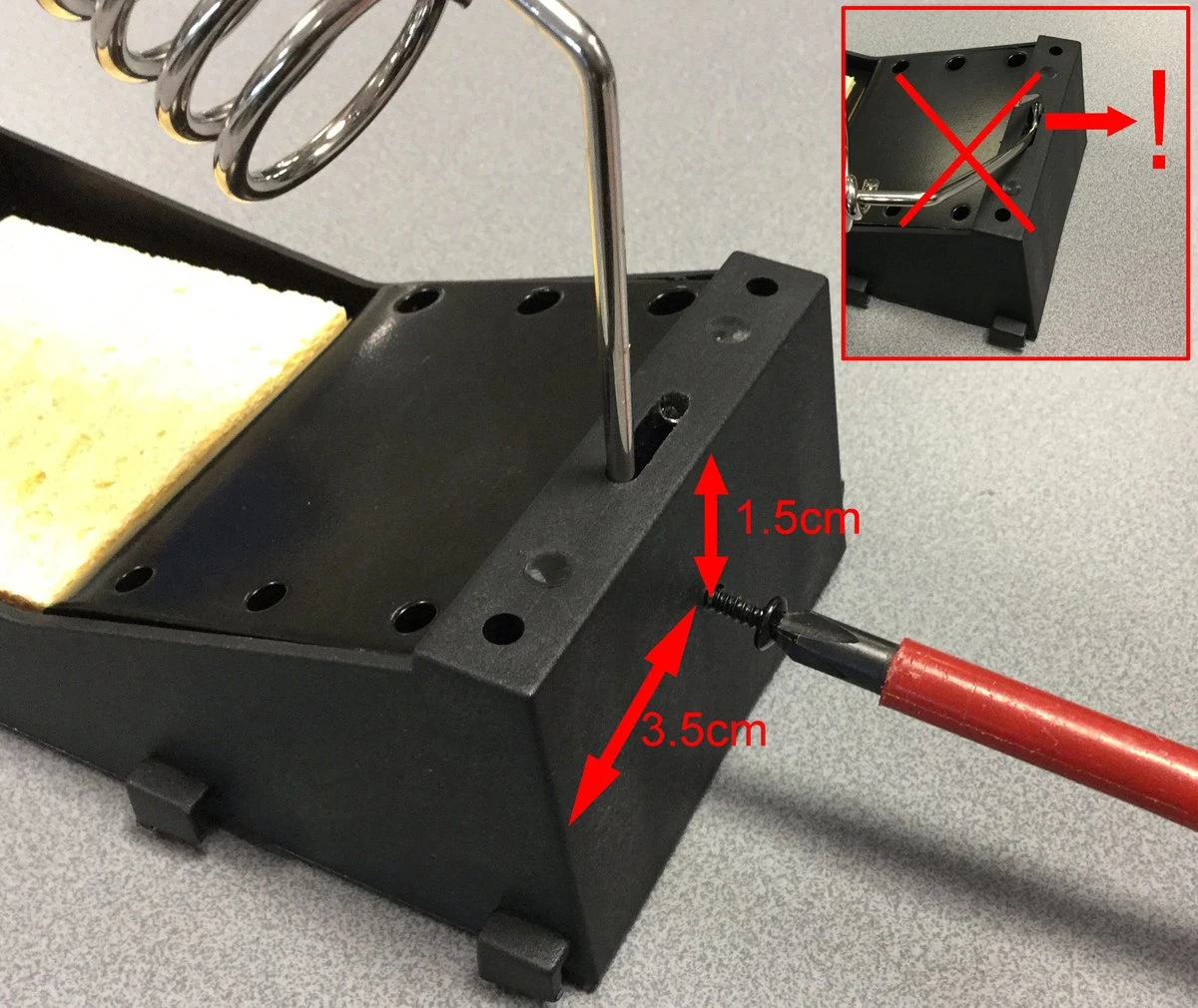 Velleman Soldeerstation - Keramisch Verwarmingselement - 48W - 150-420 °C 4 Velleman Soldeerstation - Keramisch Verwarmingselement - 48W - 150-420 °C - Afbeelding 2